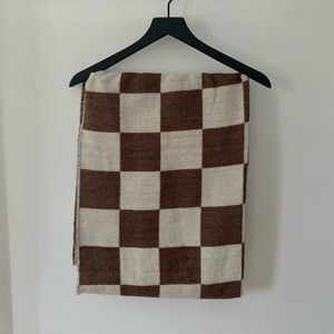Checkered Winter Scarf